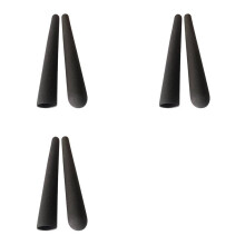 6 Stuks Fitnessapparatuurgrepen Fitnessaccessoires Fitnessapparatuurgrepen Onderdelen Binnendiameter 25 Buisdikte 2 mm Lengte 200 mm