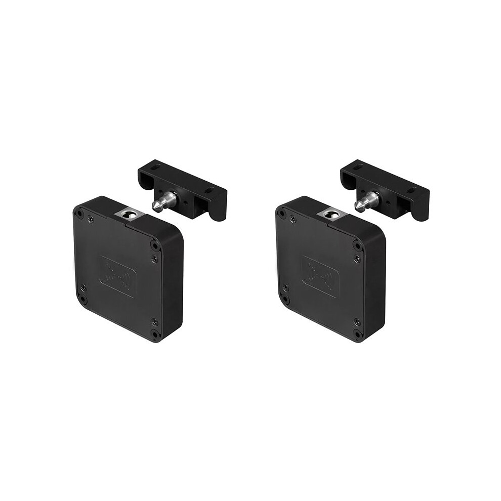2X Tuya Wood Cabinet Lock App Remote Control Monitoring Keyless Ic Card Unlock Door Locker 6033970394859
