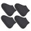 Surchaussures imperméables pour baskets en latex (2 paires) 6