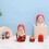 Bábóga Neidithe Adhmaid Santa Claus 5 phíosa 4