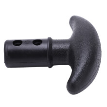 Aufblasbarer Kajak/Kanu T-Paddle Griff Zubehör Schwarz PVC