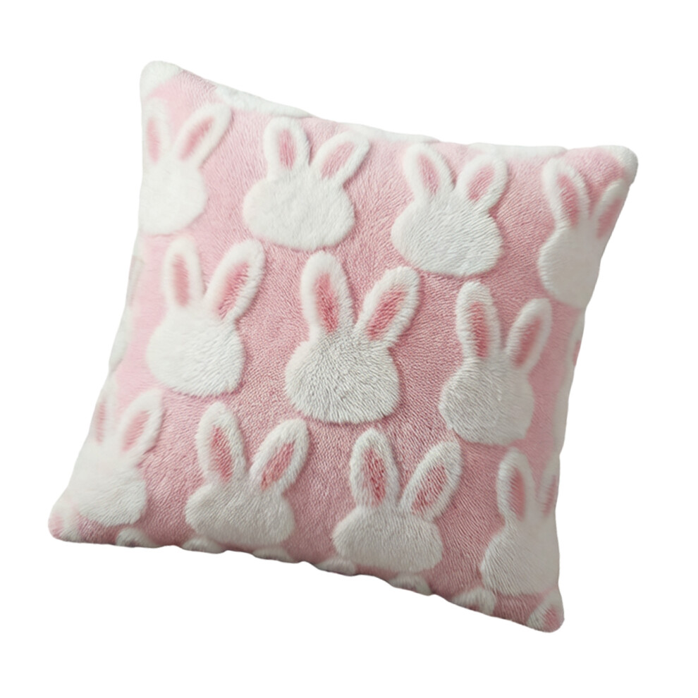 Easters Pillow Cover Bunnys Pillow Cover Traveling-45x45cm