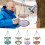 Outdoor Bird Feeder Hanging Waterproof Plastic 1 Pack 7