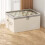 Karymi Clothing Storage Box Double Zipper Clear Window 4