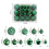 Clear Christmas Ball Ornaments, 50PCS, Compatible with All Tree Sizes 3
