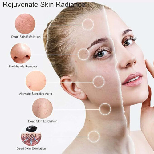 (Pink) Soft Silicone Cat Claw Face Brush for Cleansing