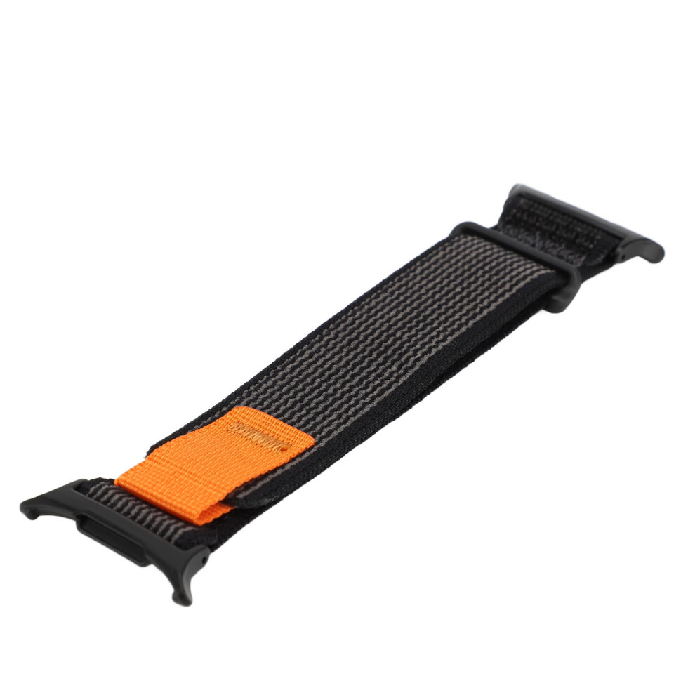 Nylon Loop Strap Wristband For Galaxy Watch 7 Ultra 47Mm Black 3371390804484