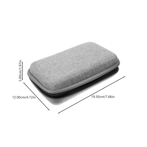travel tech organizer Cable Organizer Bag Grey 1Pcs 1