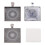 60x Δίσκοι Bezel Cabochon Μενταγιόν για Κοσμήματα Κατασκευή DIY Κενές Χειροτεχνίες 6
