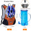 Hydration Backpack with 2L Leakproof Bladder, 12L 5
