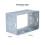 2Din Car Radio Frame Panel Mount for DVD Stereo Player 2