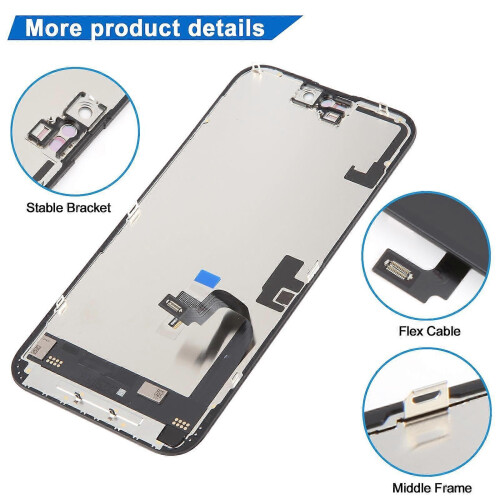 JK Hard OLED Screen for iPhone 16 Plus 2