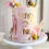 Gold Acrylic Cake Toppers Decorations, Full Alphabets Set for Name Messages 8