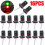 Model Train Signal Lamp 2-Light OO HO Scale 16PCS 4