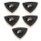 Oscillating Buffing Pad Triangular Felt 5 pcs 2
