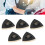 Oscillating Buffing Pad Triangular Felt Polishing Pad 5 pcs 4