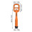 Double Purpose Waterproof Metal reader For Land Shallow-Orange 3