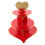 unbranded Dessert Display Rack Multi-layer Display Stand Disposable Three-layer Cupcake Holder 5