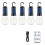 Solar Outdoor Warm Light LED Bulb Rechargeable Camping Light 4