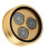 Boîte de rangement pour embouts de queue de billard laminés verts, 3 pièces 14