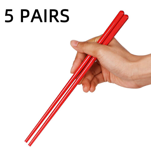 Conjunto de 5 Hashis de Porcelana, Hashis Chineses de Cerâmica Fáceis de Limpar, 24,4 cm (9,6 polegadas) 1