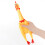 Stress Relief Chicken Dog Toy Yellow 2