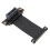 PCIE 4.0 X1 Right Angle Riser Cable 5cm for WiFi/Sound Card 1