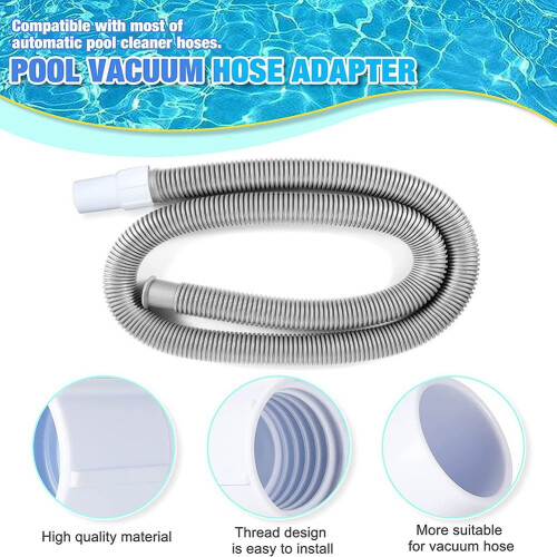 Pool Hose Cuff Pool Replacement Cuffs for Spiral Wound Vacuum Hose Threaded Cuff 1