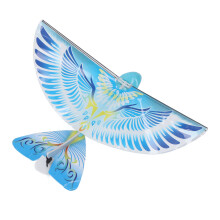 Flying RC Bird Toy 2.4GHz LED Flapping Wings Blue, EPP, 100mAh