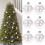Schimmernde, befüllbare Weihnachtskugeln, 6 cm, 6er-Pack 2