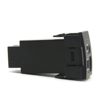 4X 12V/24V Gniazdo Ładowarki Samochodowej do Telefonu Podwójne QC3.0 Type-C PD Port Ładowania USB Zasilacz do 9n 9n3 2004-2011
