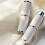 Practical Leather Perfume Atomizer Refillable Bottle For-Pink 7