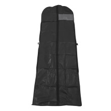 Long Dresses Suit Garment Bag Dust Cover 23.62x70.87in Black