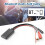 KINCJON 2Sets Car Bluetooth Module Wireless Music Adapter AUX Audio Cable Handsfree Microphone for AUX-IN Audio Input 4