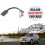 KINCJON 2Sets Car Bluetooth Module Wireless Music Adapter AUX Audio Cable Handsfree Microphone for AUX-IN Audio Input 5