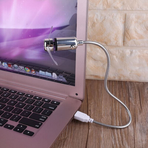 (2 τεμάχια) Εύκαμπτος ανεμιστήρας ψύξης USB με διακόπτη εξοικονόμησης ενέργειας 1