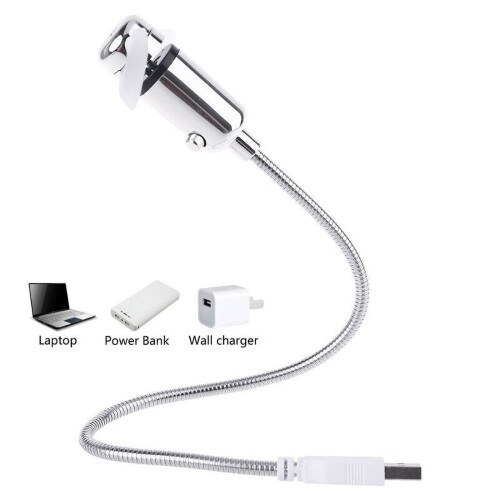 (2 τεμάχια) Εύκαμπτος ανεμιστήρας ψύξης USB με διακόπτη εξοικονόμησης ενέργειας 2