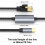 Cablu de conversie USB C la Ethernet RJ45 de tip C, 1000 Mbps 5