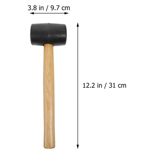 Mallet Rubber Hammer Tool Circular Head Child Miss 1