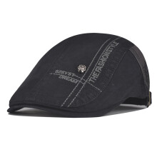 (Black) Windproof Cotton Beret for Outdoor Camping