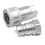 3X Quick Release Fitting ISO7241-A NPT Hydraulic Coupling Connector 1/2Inch Quick Change Interface 2