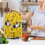 Durable Polyester Protective Case with Lightweight for Kitchen, Pug and Sunflower 3