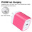 Compatible avec iPhone : câble USB-C vers Lightning de 3 m, charge rapide PD 20 W, compatible avec iPhone 14/13/12/11, rose 4