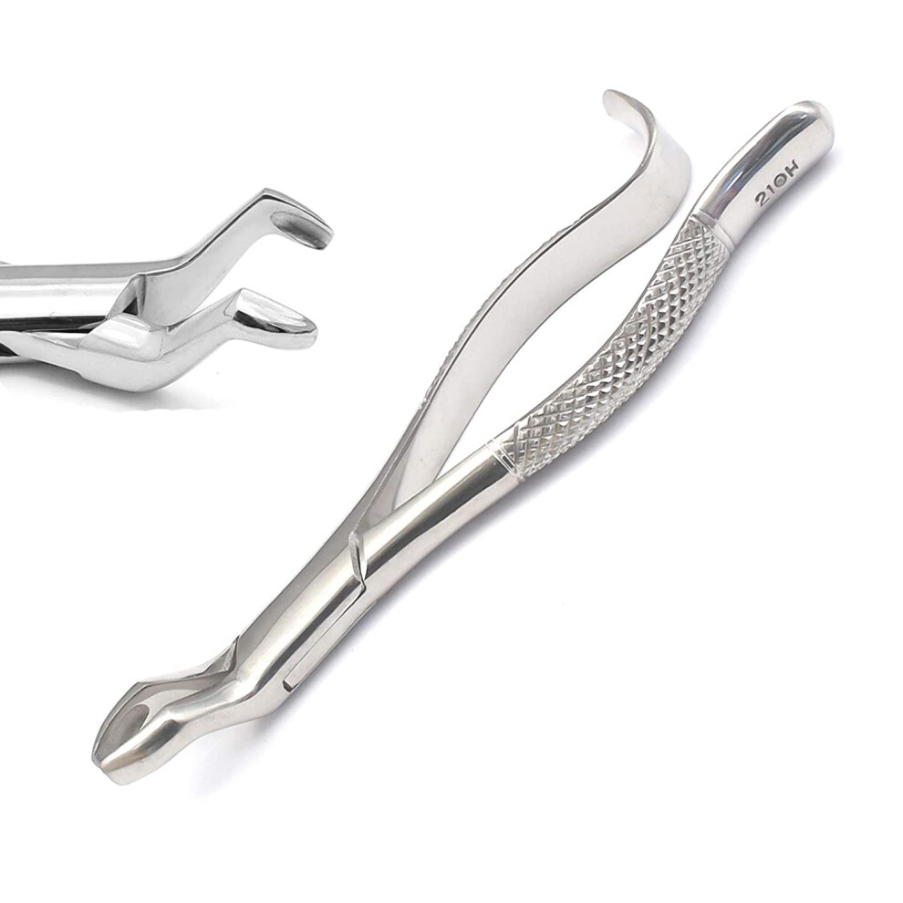 Dental Extracting Forceps 210H with Ergonomic Grip and Precise Tip Control for Dentists