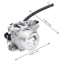 Universelle Benzin-Generator-Kraftstoffpumpe für 188F/190F/5-8KW, Aluminium-Eisen 11,5x10,5x6,3cm