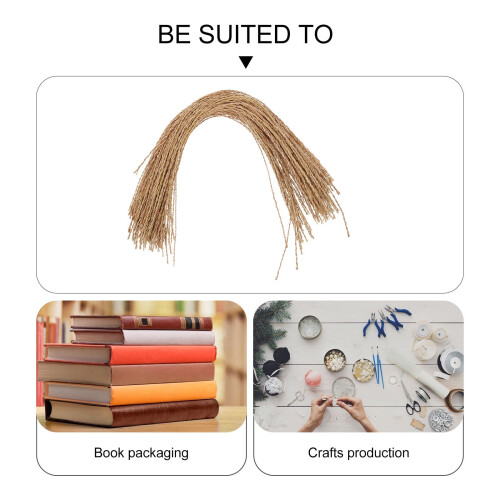 Cooking Twine String Light Brown 100Pcs 18In Long 1