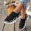 Γυναικεία slip-on παπούτσια γυμναστικής με λεοπάρ μοτίβο, αναπνεύσιμο πλεκτό mesh, 2