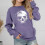 Κορίτσια Casual Oversized Pullover Hoodie με τσέπη και μακρύ μανίκι, χαριτωμένο, μπλουζάκι με 2