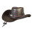 Καπέλο Cowboy Fashion με φαρδύ γείσο και ρυθμιζόμενο λουράκι στο πηγούνι Αξεσουάρ 3
