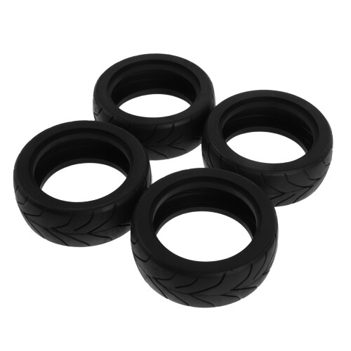 4Pièces Caoutchouc Pour Roues De DIY Racing